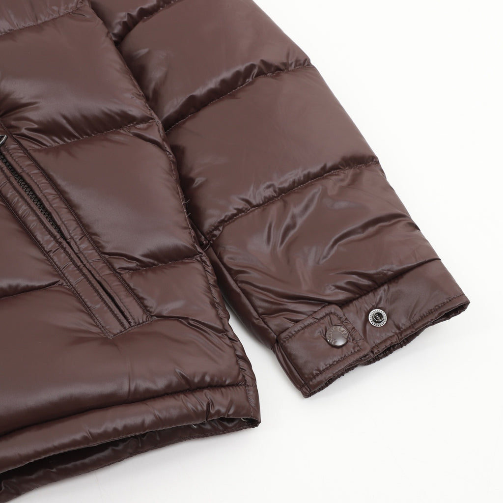 Moncler Men's / Women's Glossy Quilted Hooded Down Puffer Jacket
