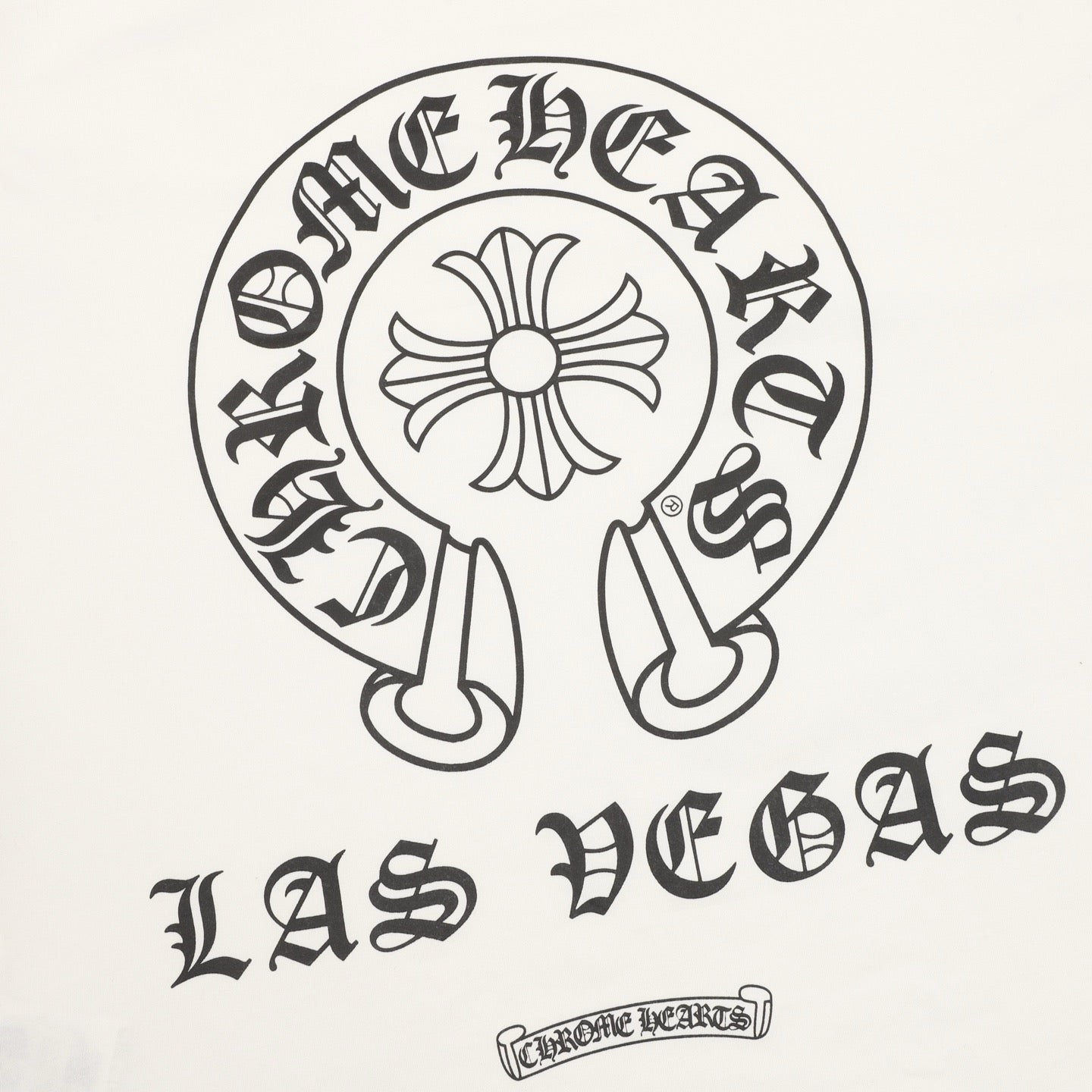 Chrome Hearts 25FW Las Vegas Print Long-Sleeve T-Shirt
