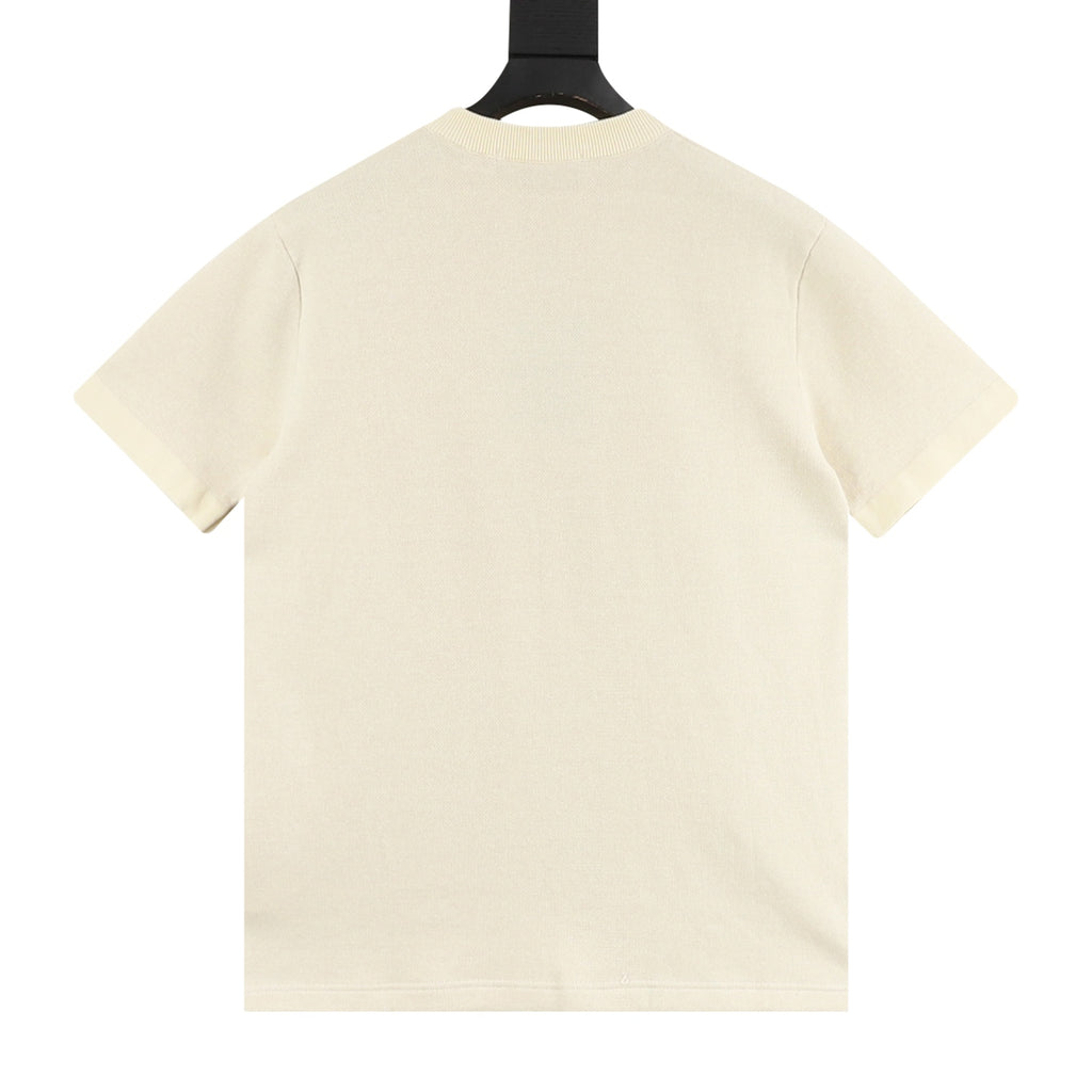 Louis Vuitton Women's / Men's Oversized Monogram Knit T-Shirt in Beige