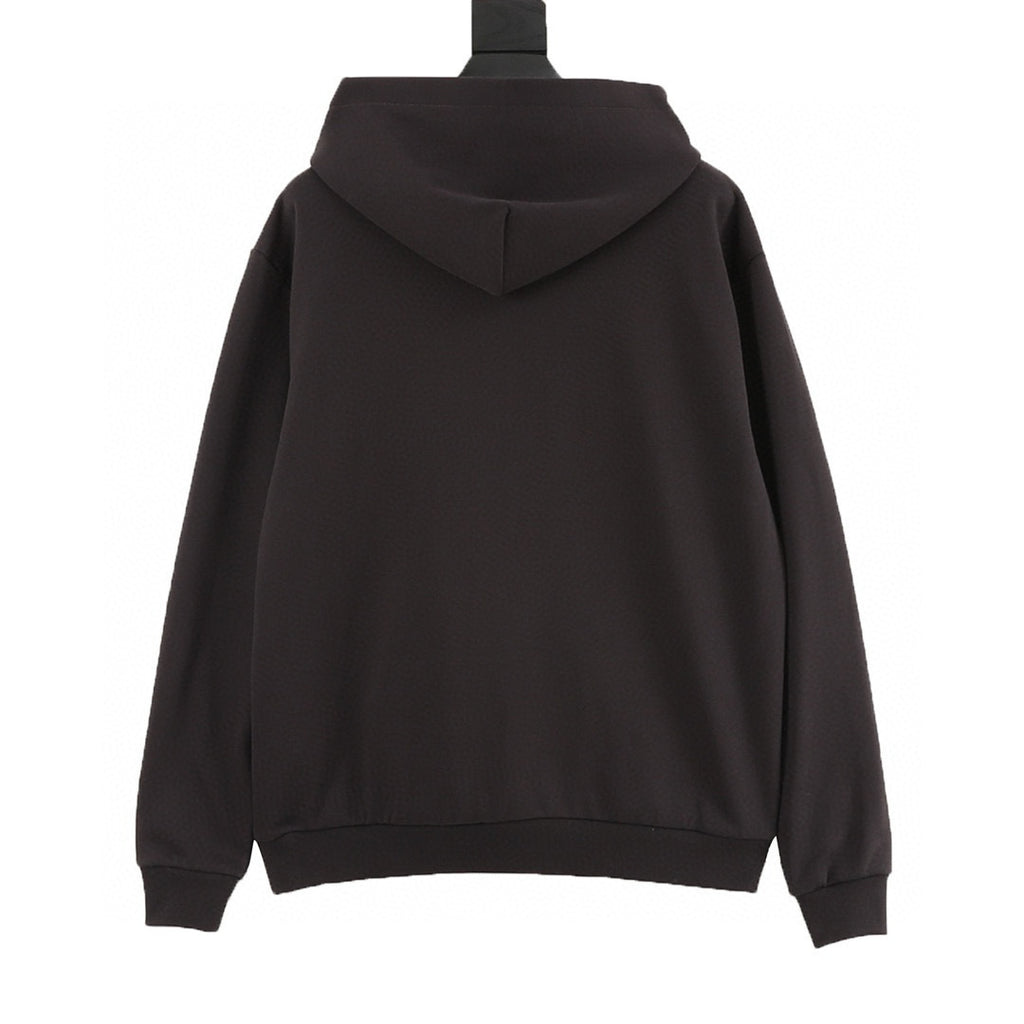Louis Vuitton Vuitton Script Pearl-Beaded Cursive Logo Oversized Pullover Hoodie
