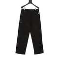 Moncler Women's Men's Black Straight-Leg Pants