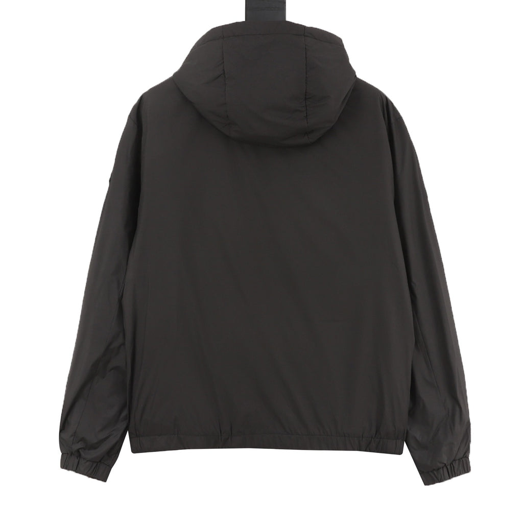Moncler Men's Hooded Jacket in Black