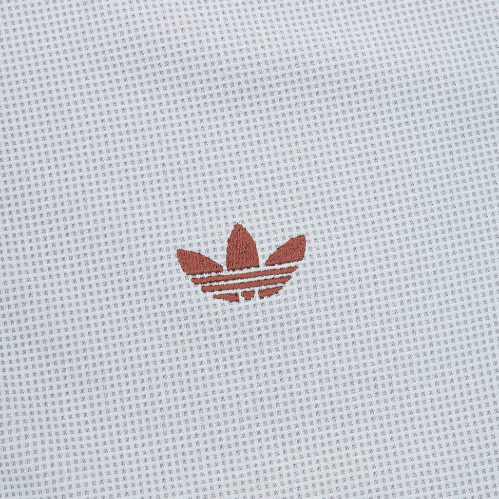 Adidas Originals American Retro Trefoil Track Jacket | Cream Burgundy Stripe Navy Trim