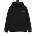Louis Vuitton Women's / Men's Embroidered Logo Hoodie in Black