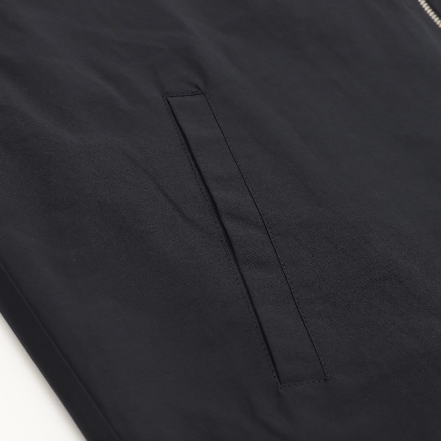 Loewe Anagram Embroidered Zip-Up Jacket with Striped Lining