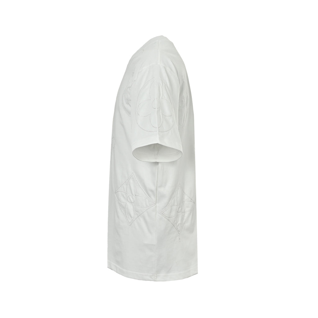 Louis Vuitton Women's / Men's Embossed Monogram T-Shirt in Off-White
