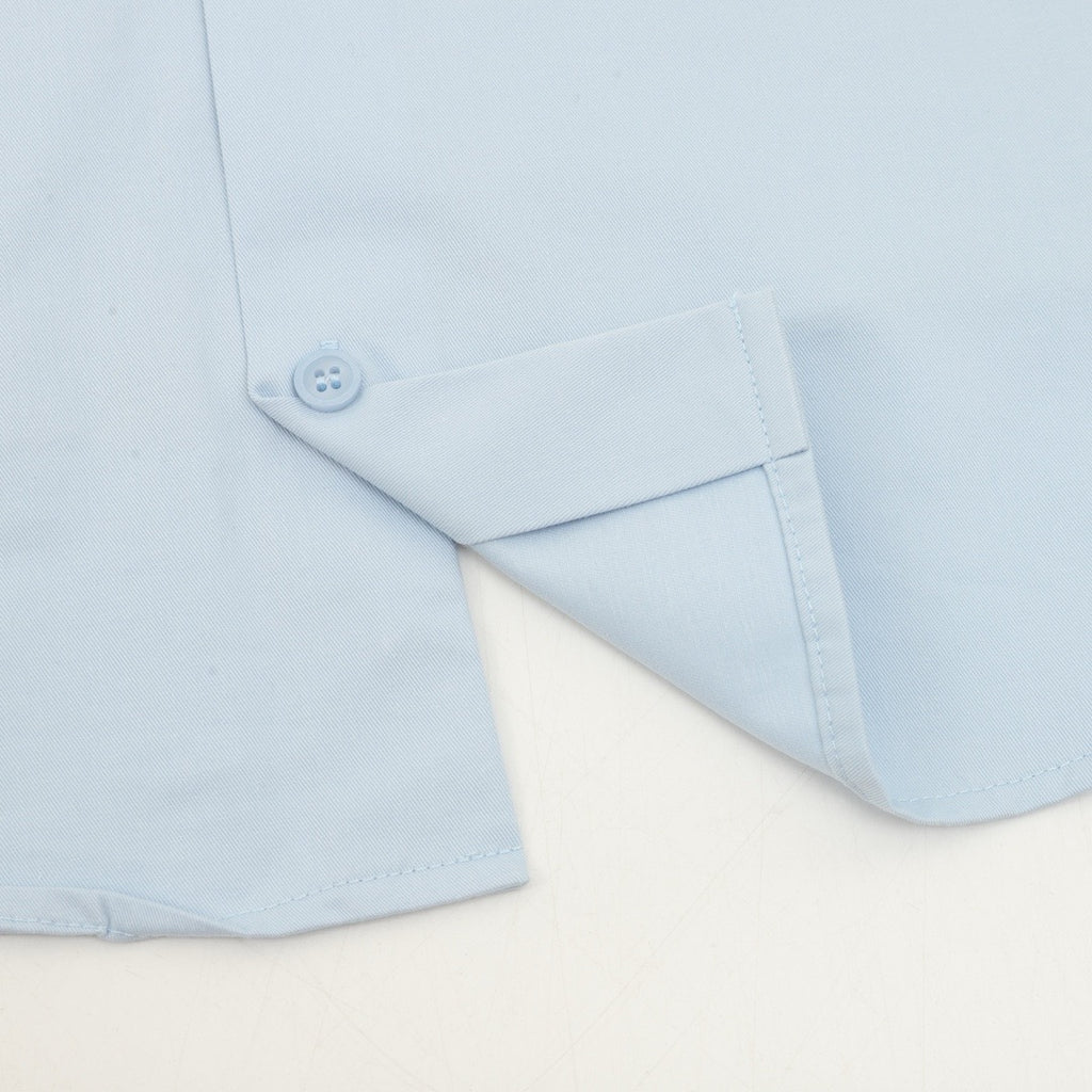 Loewe Two-Tone Patchwork Long-Sleeve Shirt