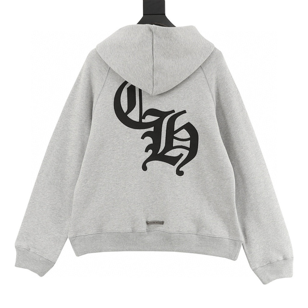 CH Logo Sanskrit Embroidery Hoodie