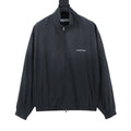 Acne Studios Women's Men's Black Stand-Collar Zip-Up Jacket