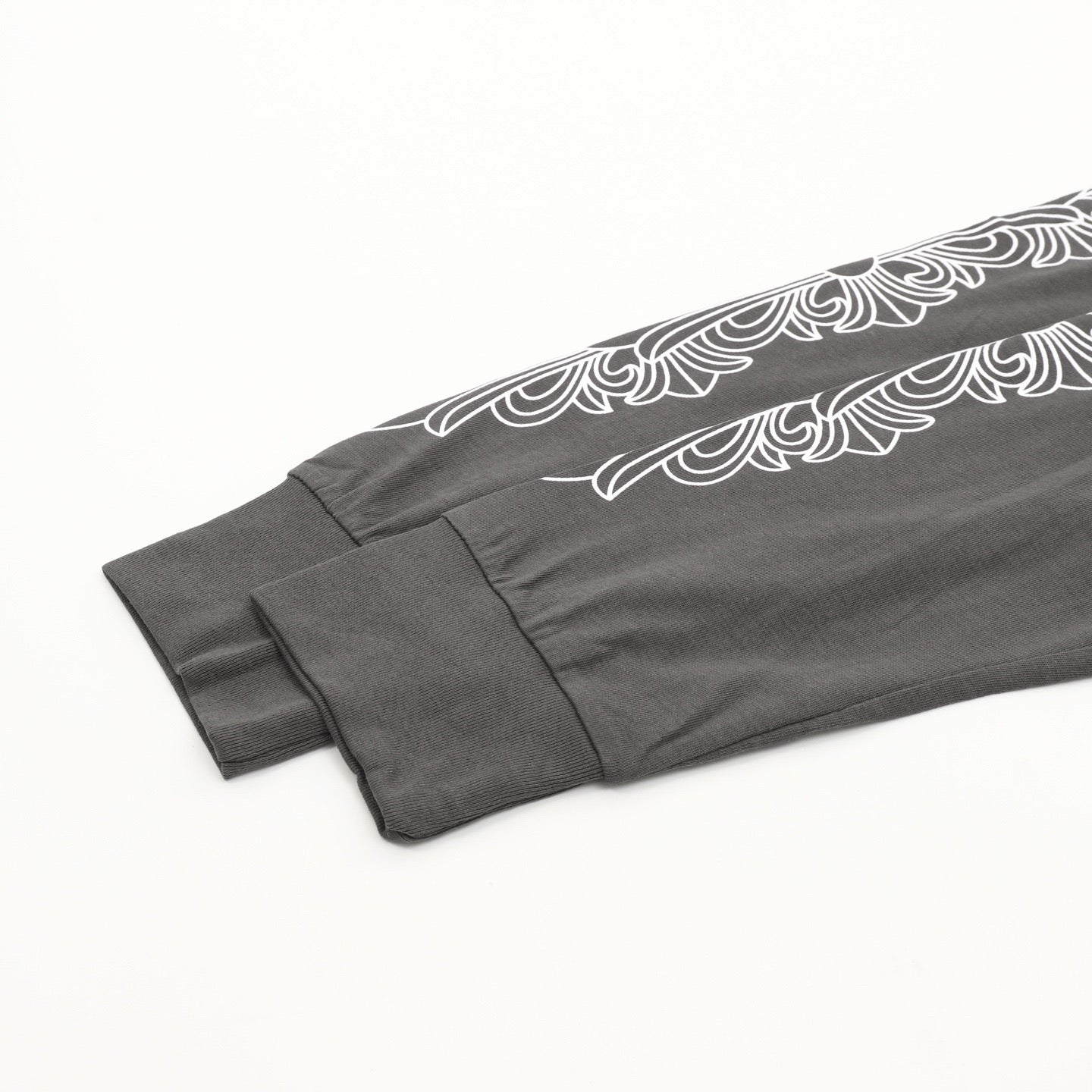 Chrome Hearts 25FW Sanskrit Scroll Print Long Sleeve T-Shirt | Black Gothic Luxury Streetwear