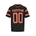 Louis Vuitton Women's / Men's 00 Logo Monogram Jersey T-Shirt in Black