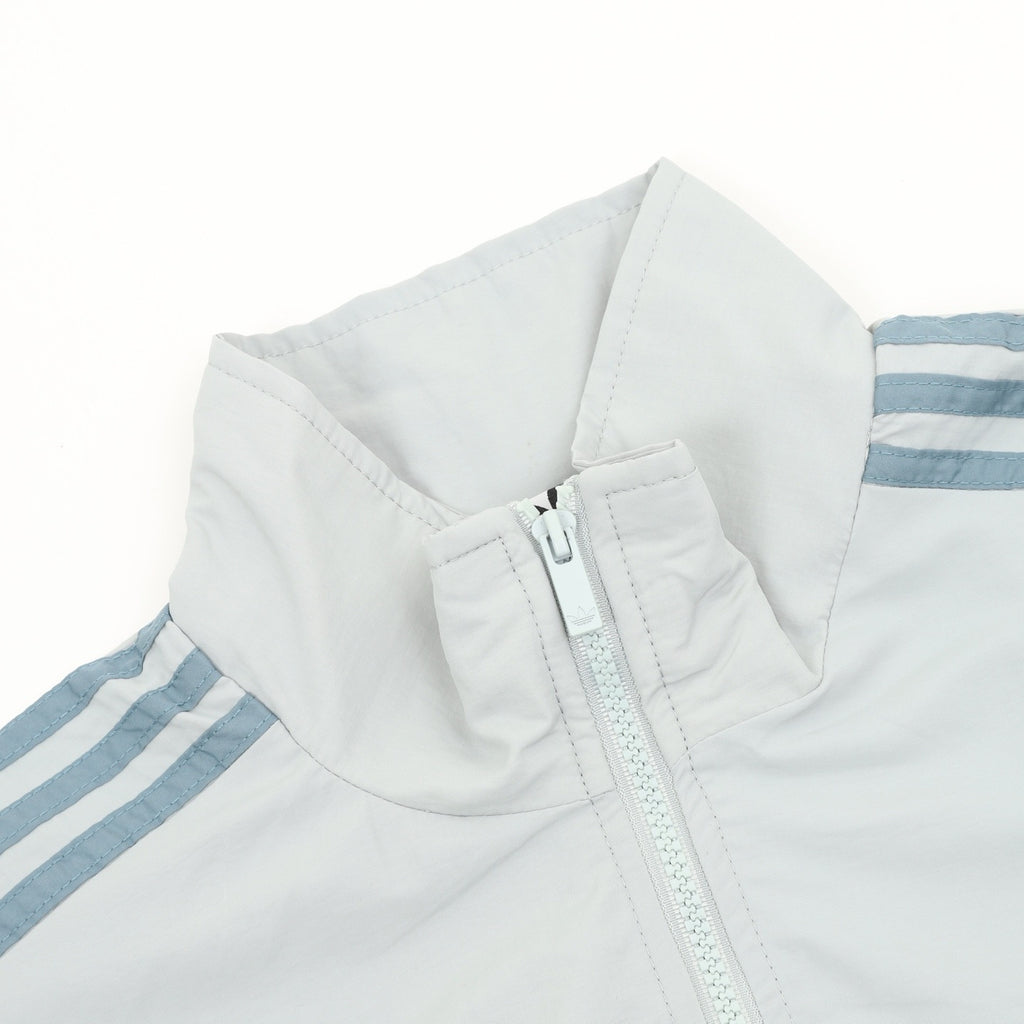 Adidas Originals Adicolor Three-Stripe Track Jacket | Light Blue Retro Zip-Up Outerwear
