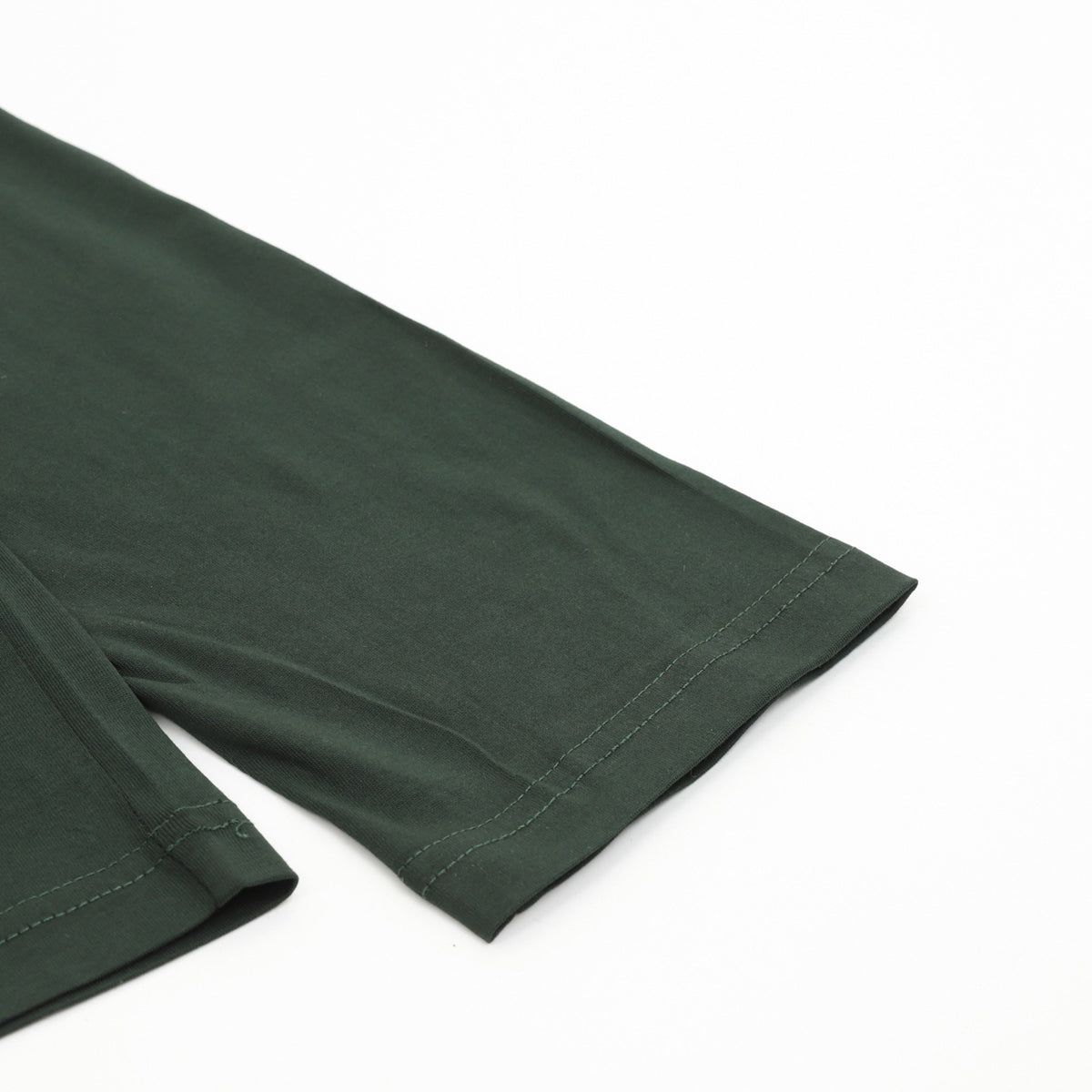 Acne Studios Women's Men's Dark Green Script Logo Long-Sleeve T-Shirt