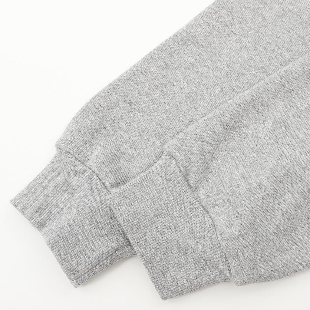 CELINE Women's & Men's Light Grey Hoodie with Logo-Print Drawstring