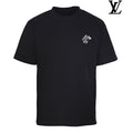 Louis Vuitton Light Blue Monogram Knit Polo Shirt