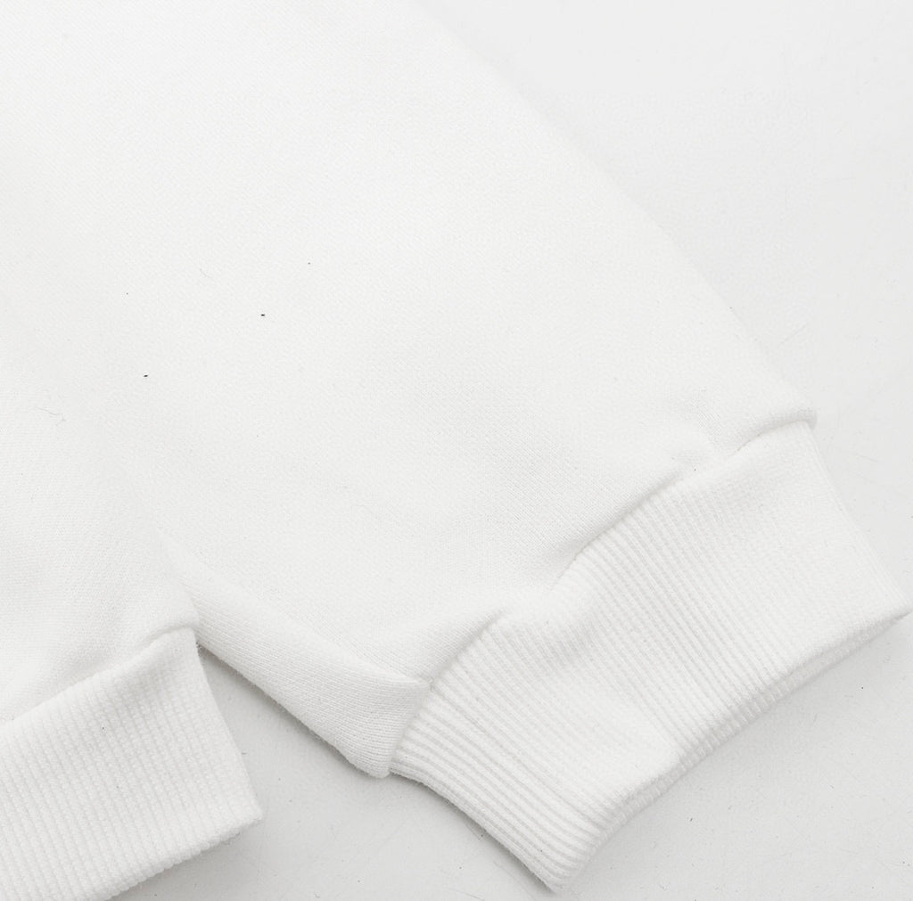 Celine Chest Logo Print Oversized Crew Neck Sweatshirt