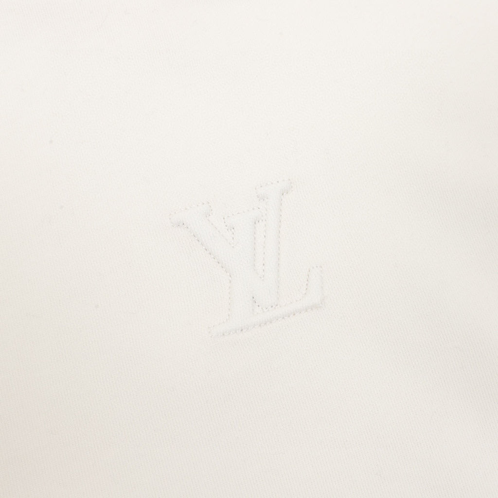 Louis Vuitton LV Tonal Embossed Logo Oversized Pullover Hoodie