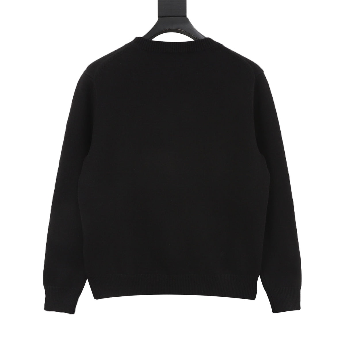 Celine Women's Men's Black Triomphe Logo Crewneck Sweater