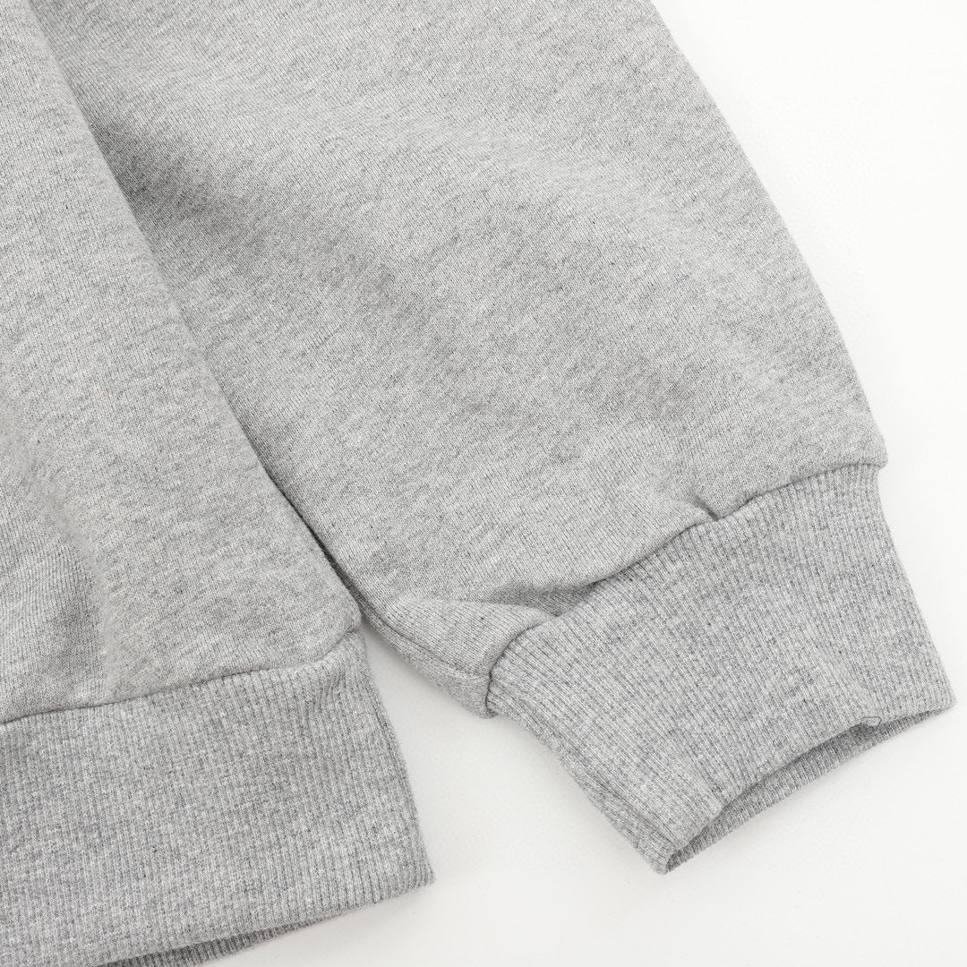 Celine Dual-Tone Logo Webbing Drawstring Oversized Hoodie