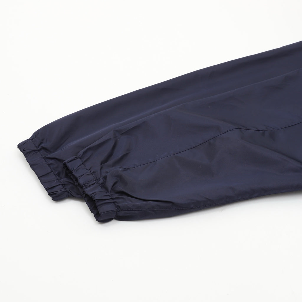 Prada Women's & Men's Navy Triangle Logo Hooded Windbreaker