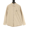 AMI Paris Ami de Cœur Chest Pocket Shirt — Navy Blue | 2026