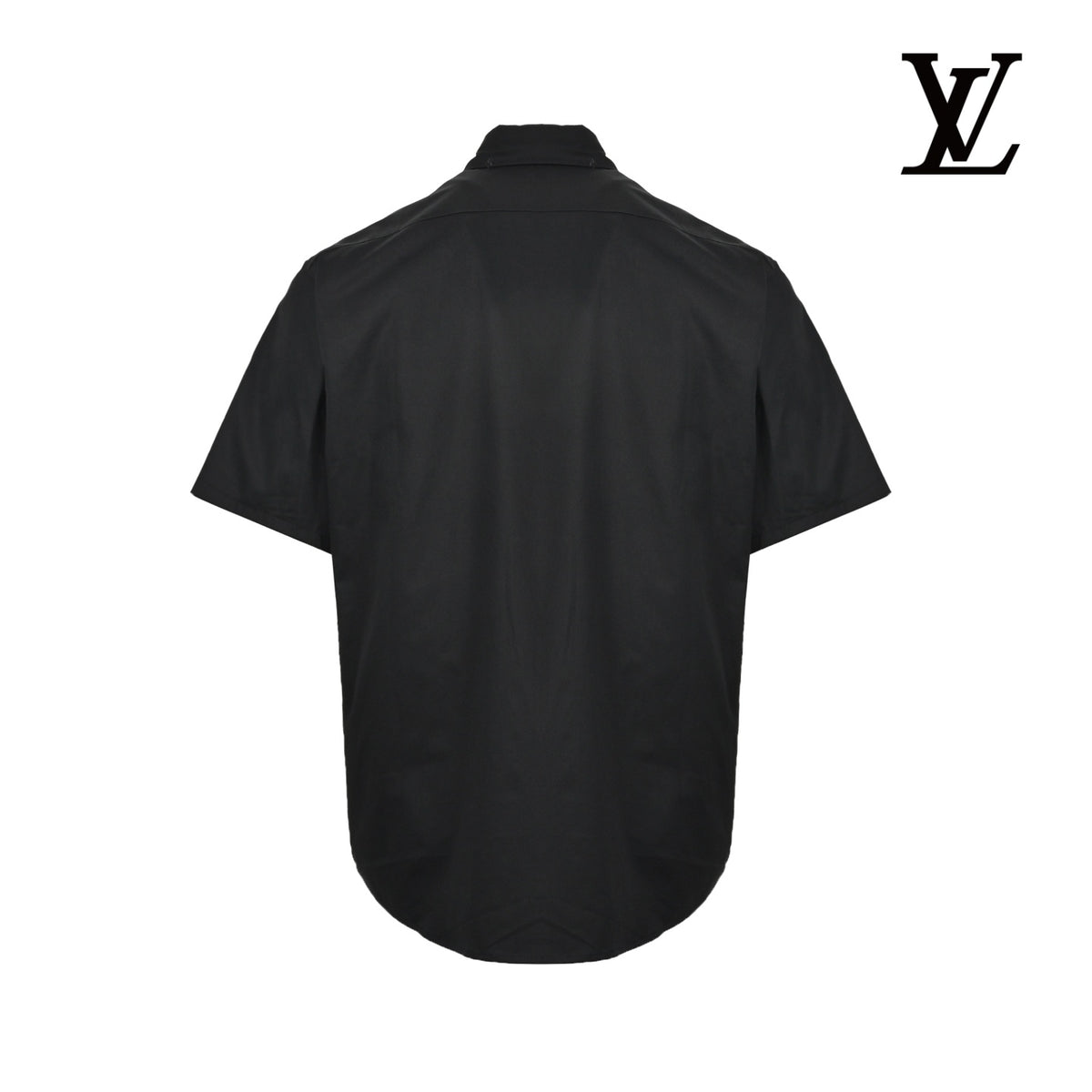 Moncler Men's Black Pocket Short-Sleeve Shirt