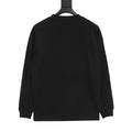 Dior Women's / Men's Plain Long-Sleeve T-Shirt in Black
