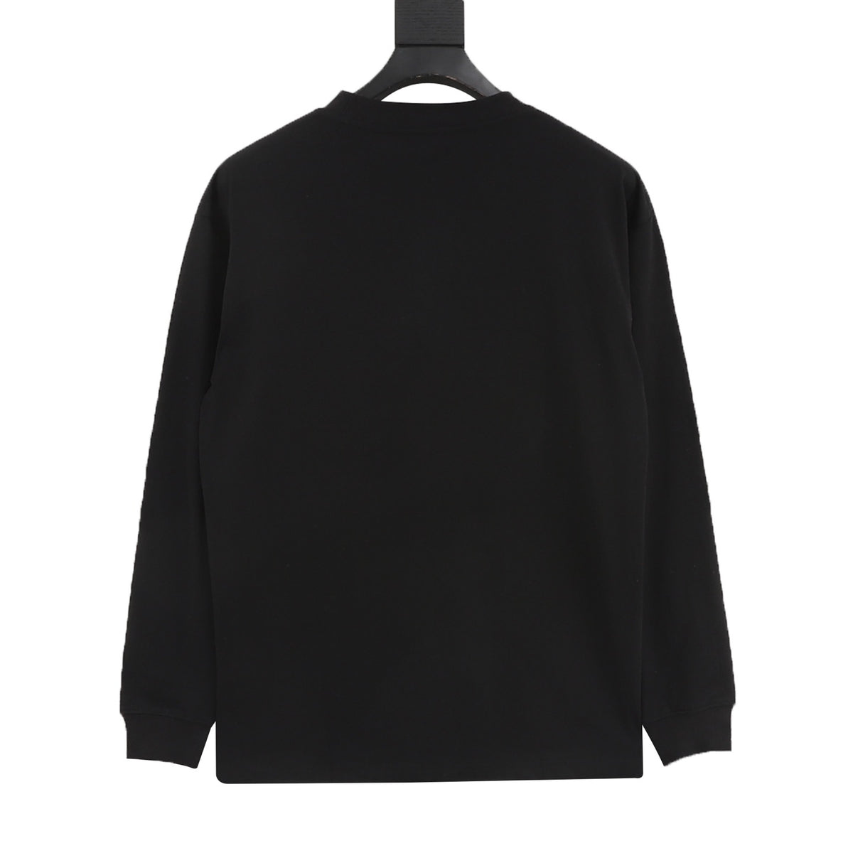 Dior Women's / Men's Plain Long-Sleeve T-Shirt in Black