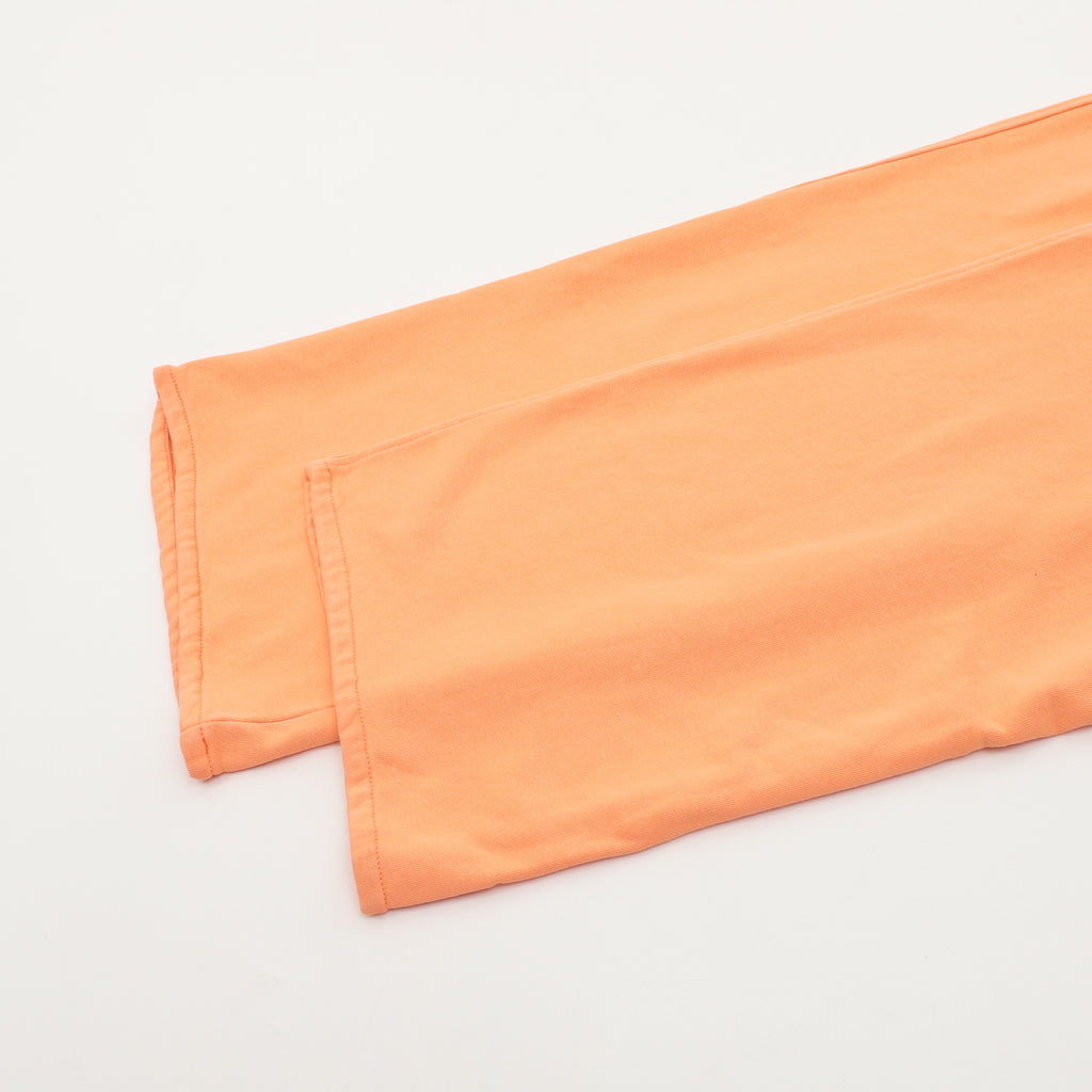 Acne Studios Est. 1996 Logo Trousers — Peach Orange, Retro Script Print
