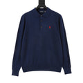 Polo Ralph Lauren Women's & Men's Navy Pony Logo Long-Sleeve Knit Polo