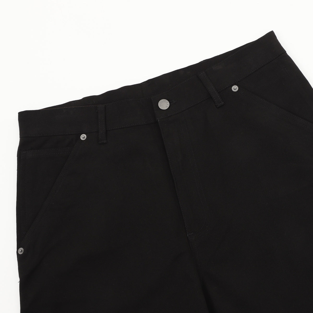 Moncler Women's Men's Black Straight-Leg Pants