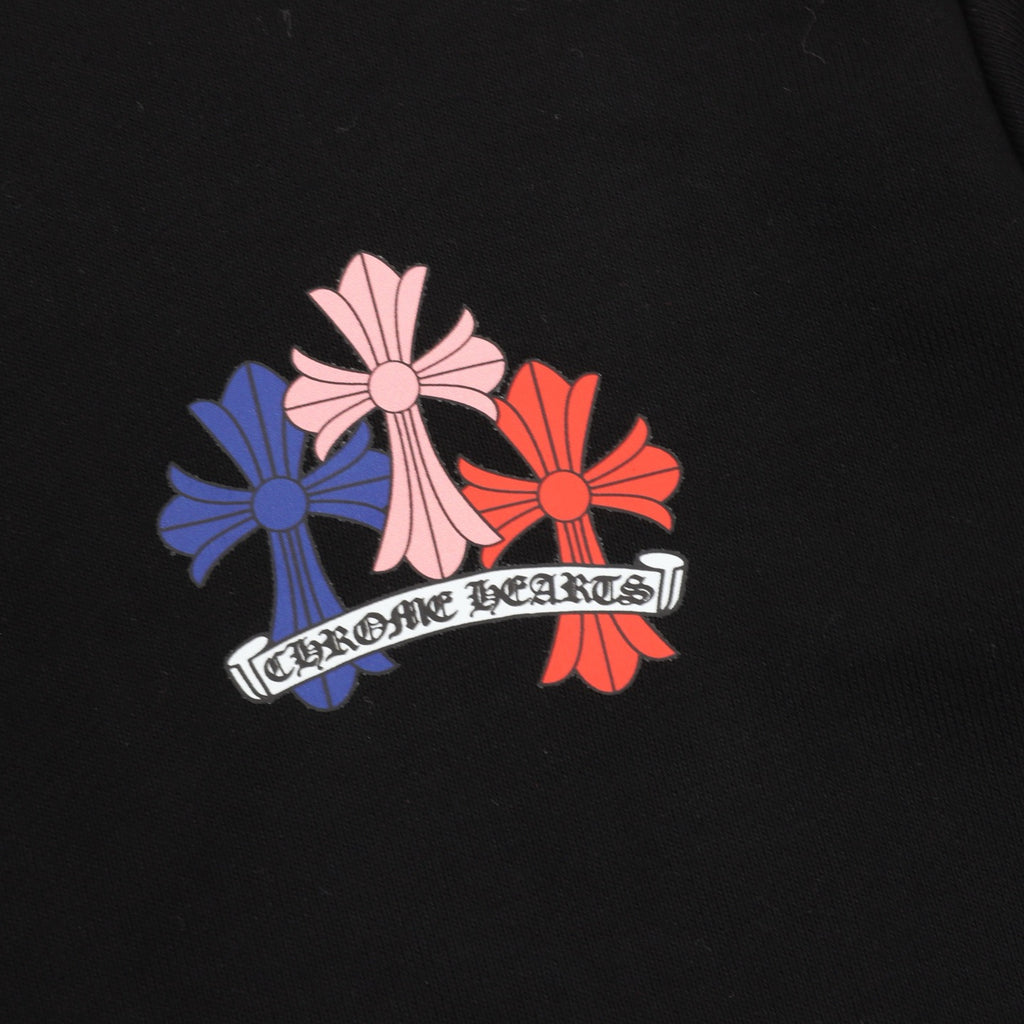 Chrome Hearts 25FW Multicolor Gothic Script Sleeve Hoodie