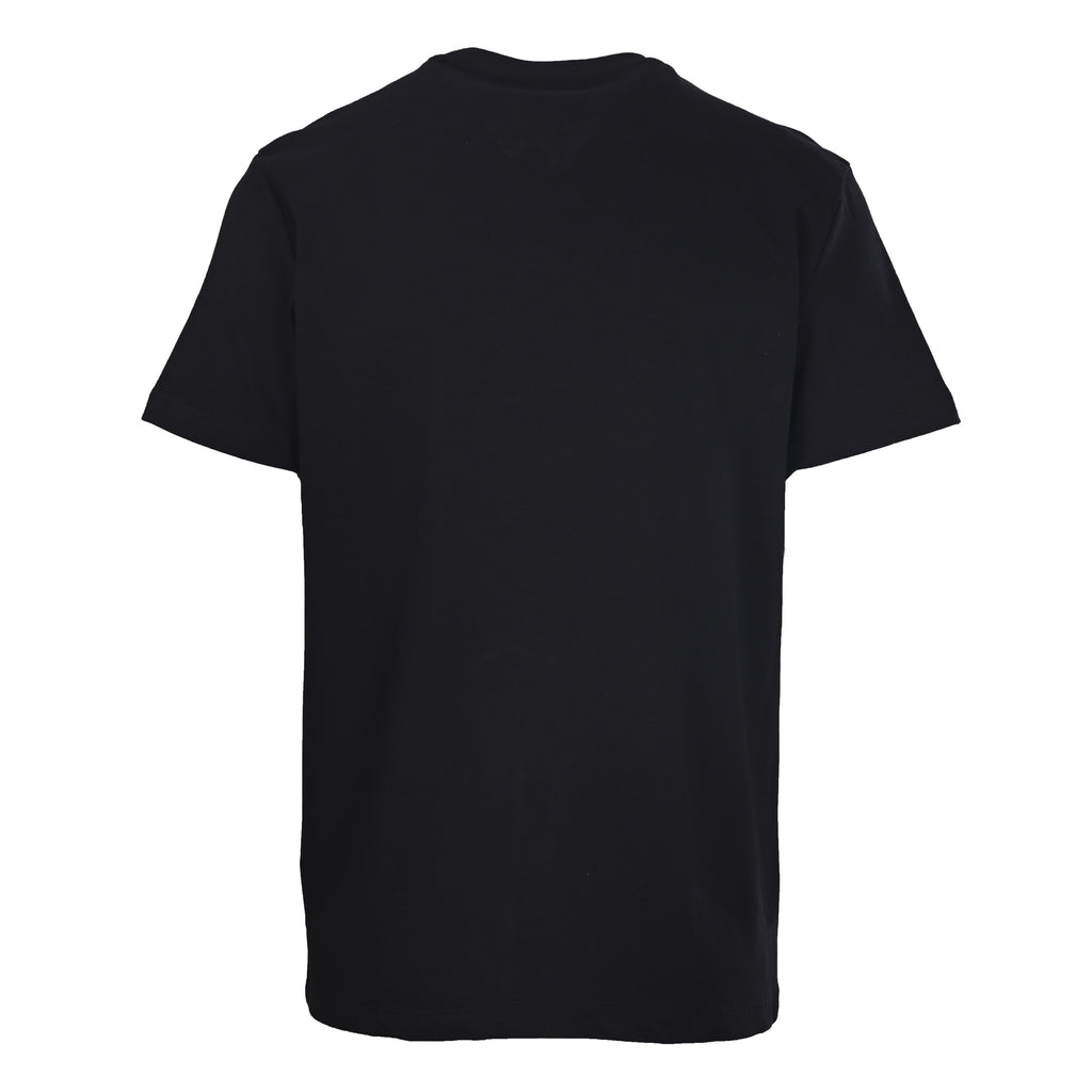 Versace Men's Black Gold Medusa Embroidered Short-Sleeve T-Shirt