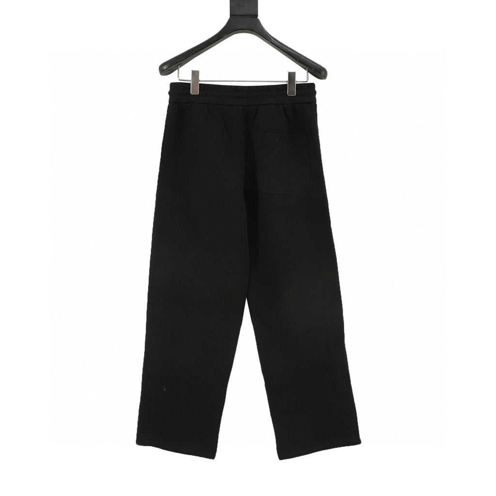 CH Cross Appliqué Embroidered Trousers