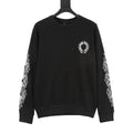 Chrome Hearts 25FW Los Angeles Floral Cross Sleeve Crewneck Sweatshirt