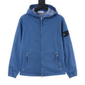 Stone Island Women's Men's Blue Hooded Jacket