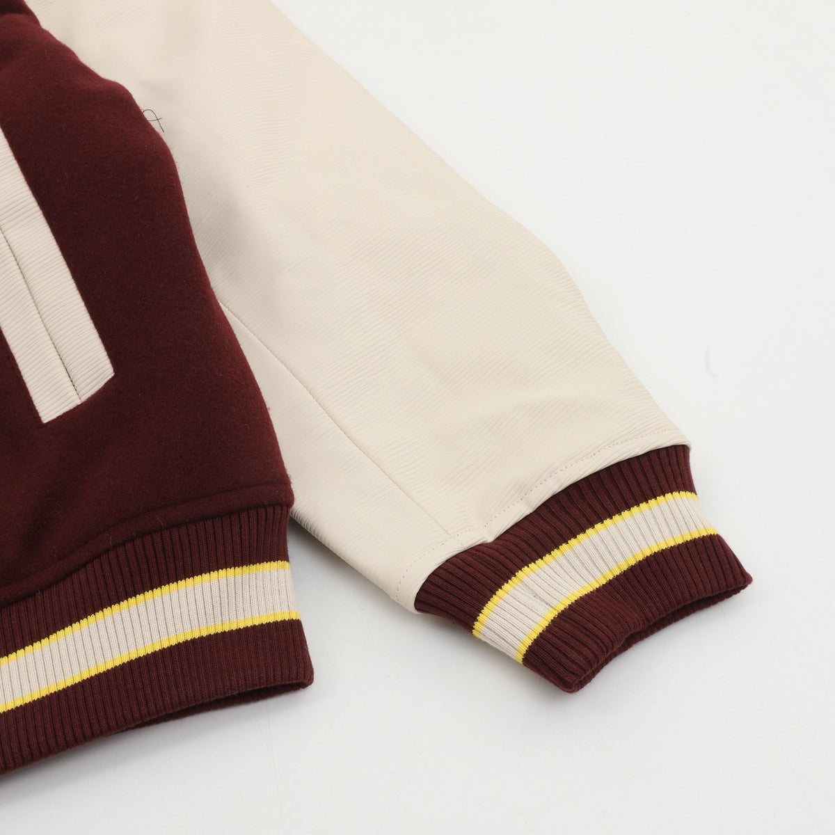 Louis Vuitton Women's / Men's Letterman Varsity Jacket in Burgundy
