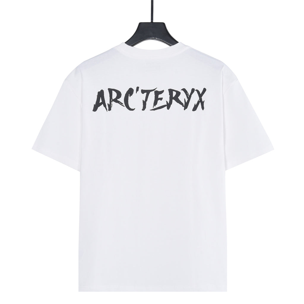 Arc'teryx Graffiti Lettering Short-Sleeve T-Shirt in White