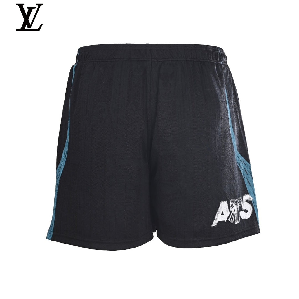 Acne Studios Men's Black Sport 1996 Football Shorts