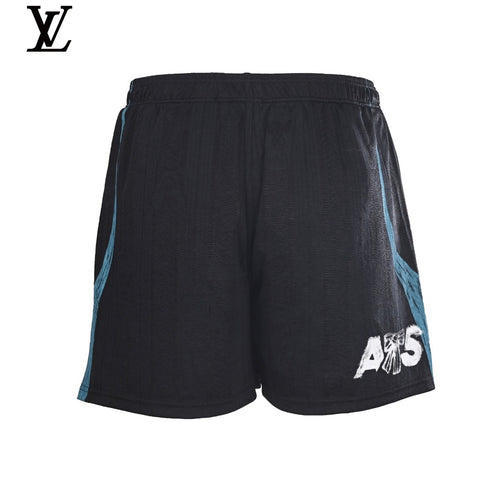 Acne Studios Men's Black Sport 1996 Football Shorts