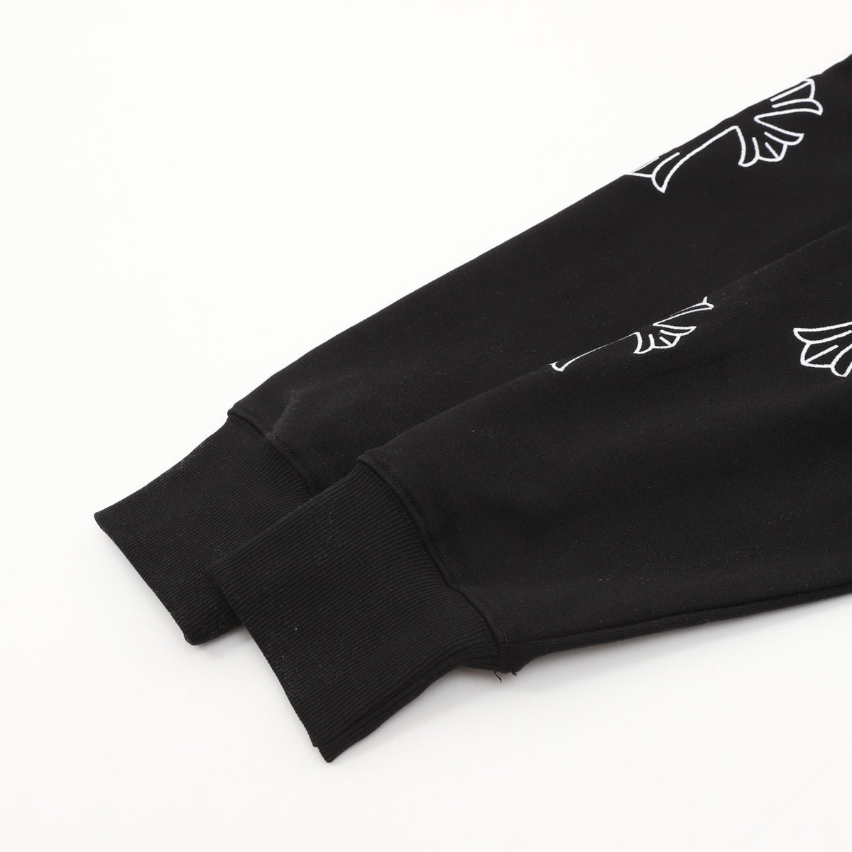 Chrome Hearts Women's / Men's Cross-Print Hoodie in Black