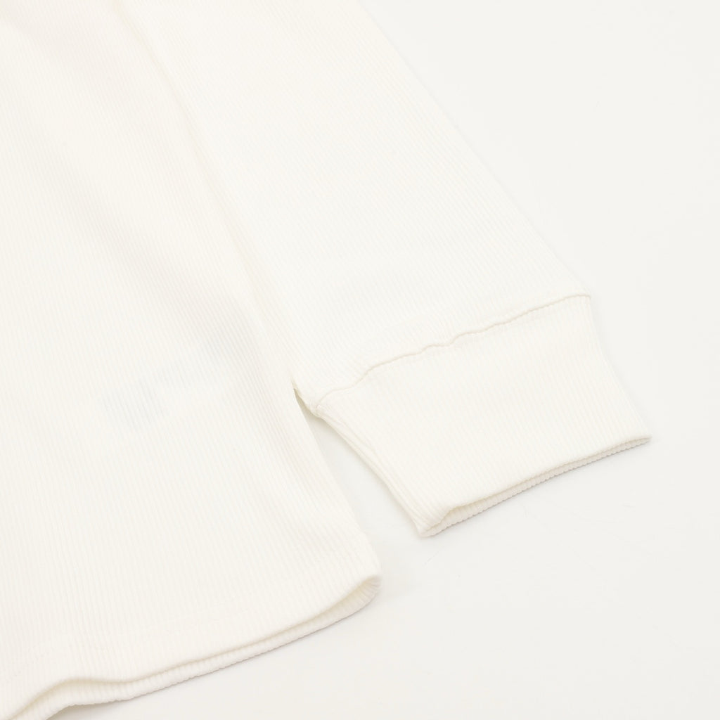 Loewe Anagram Embroidered Ribbed Long-Sleeve Top