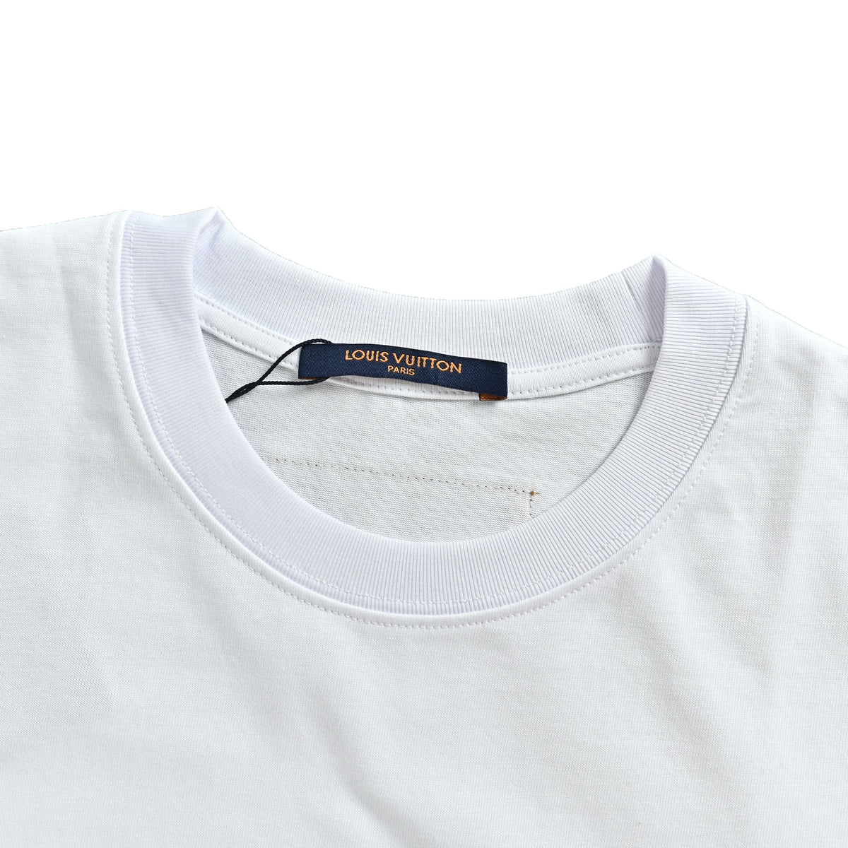 Louis Vuitton Astronaut Print Short-Sleeve T-Shirt in White