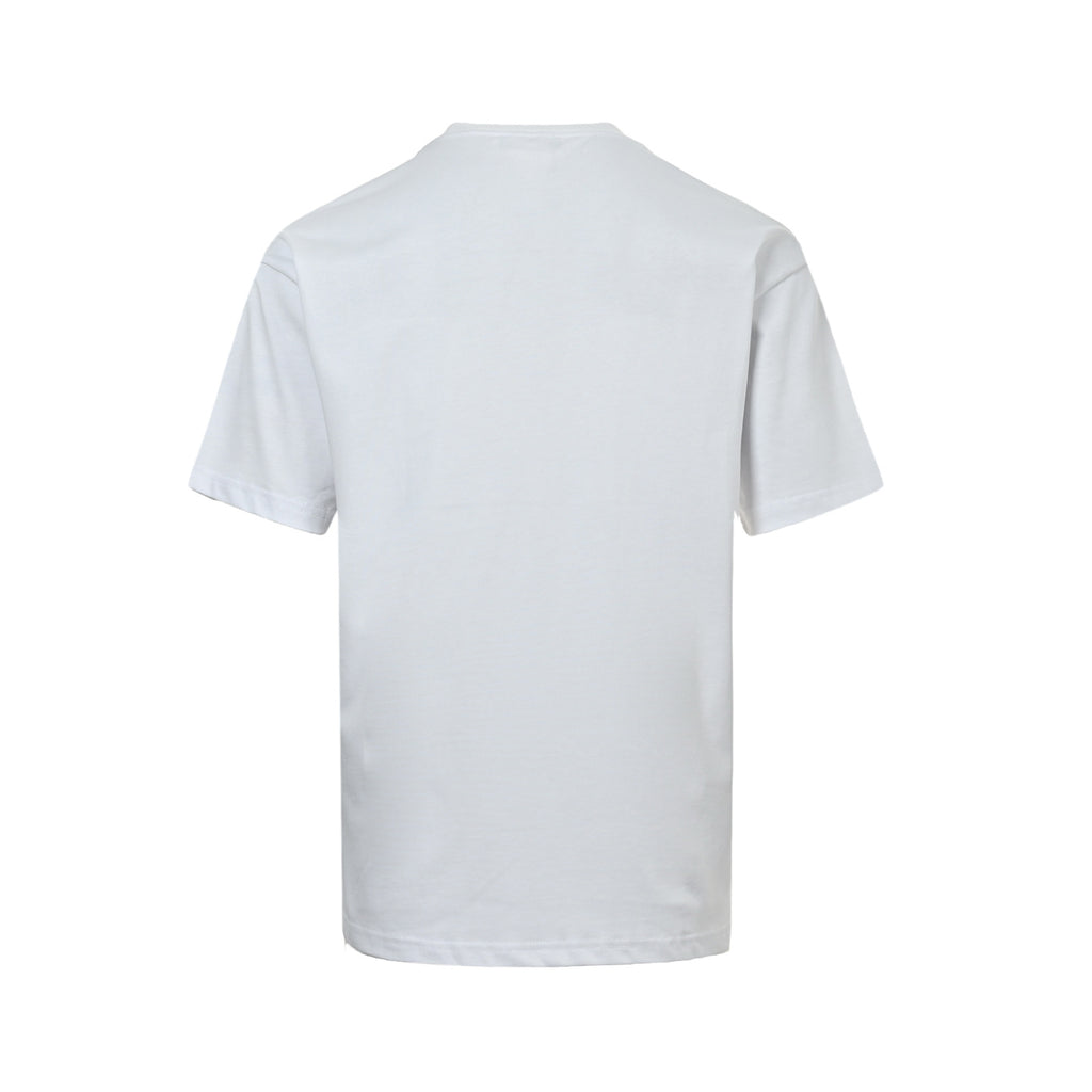 Fendi Monster Eyes FF Pattern Short-Sleeve T-Shirt in White