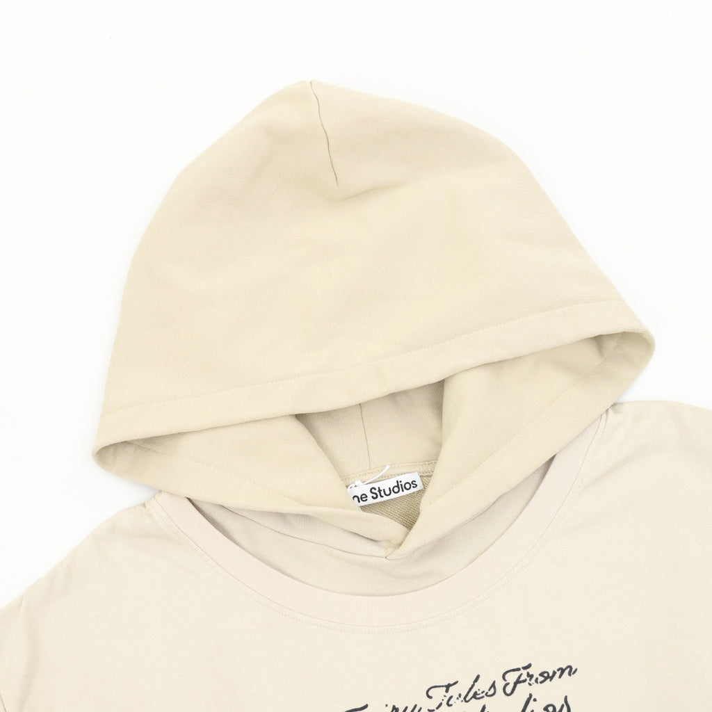 Acne Studios Women's Men's Beige Fairy Tales Double-Layer Hoodie