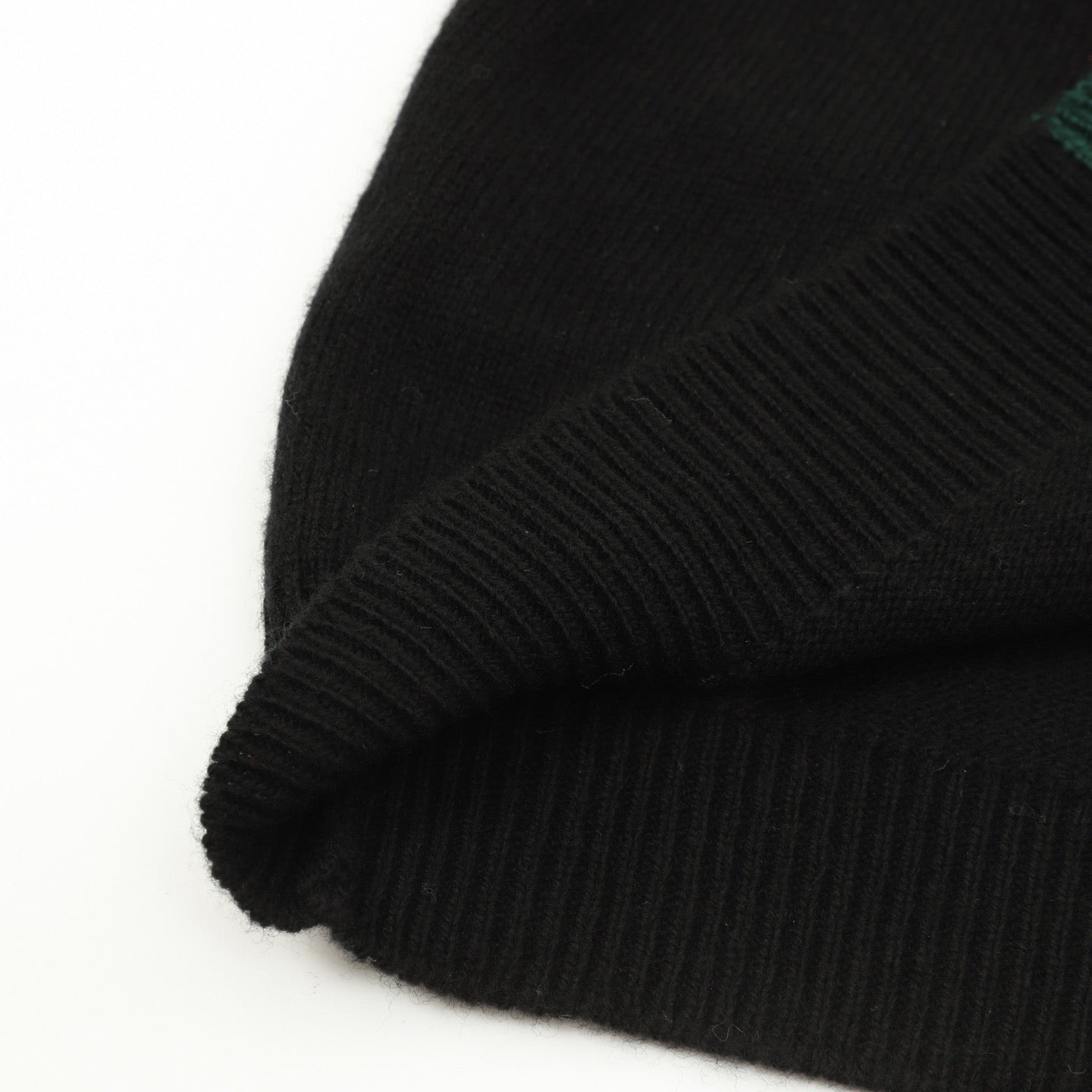 Gucci Slim Fit Red and Green Stripe Crewneck Knit Sweater | Signature Web Luxury Knitwear