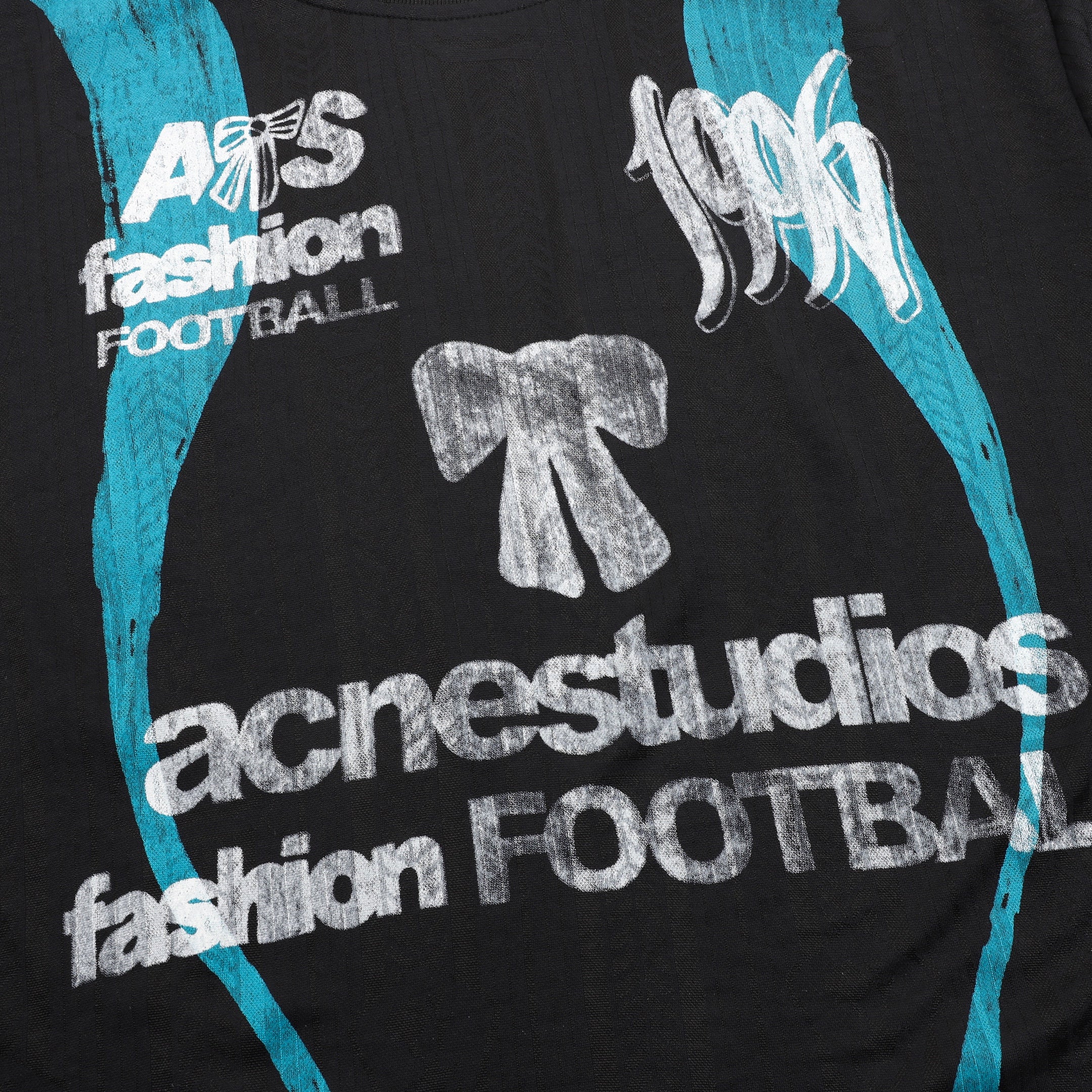 Acne Studios Fashion Football Jersey Long-Sleeve T-Shirt