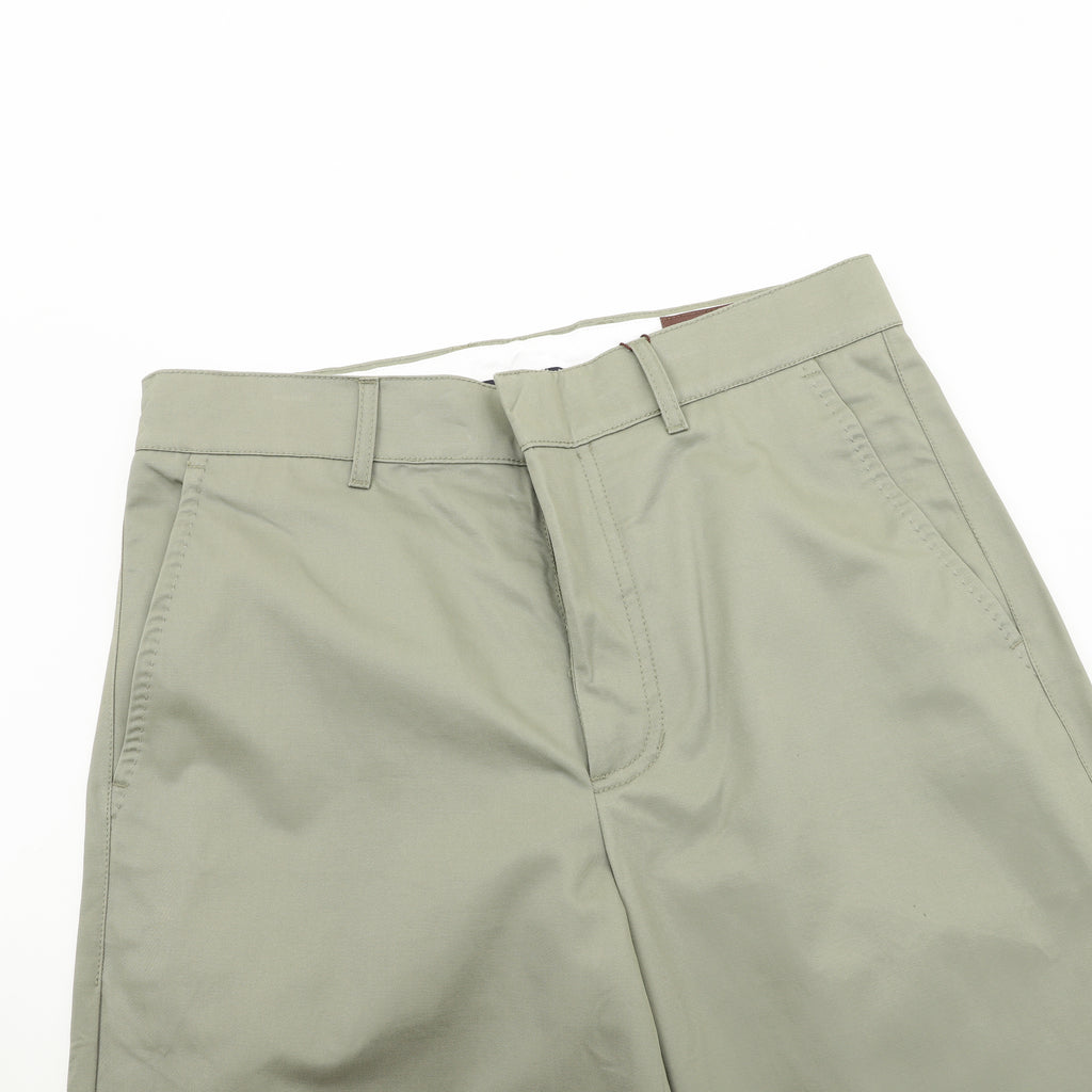 Louis Vuitton LV Leather Tag Silk-Cotton Crepe Straight-Leg Trousers
