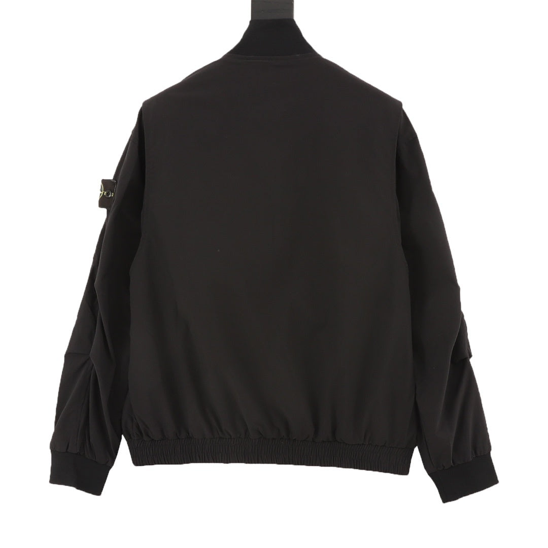 Stone Island Compass Badge Four-Pocket Blouson Overshirt Jacket
