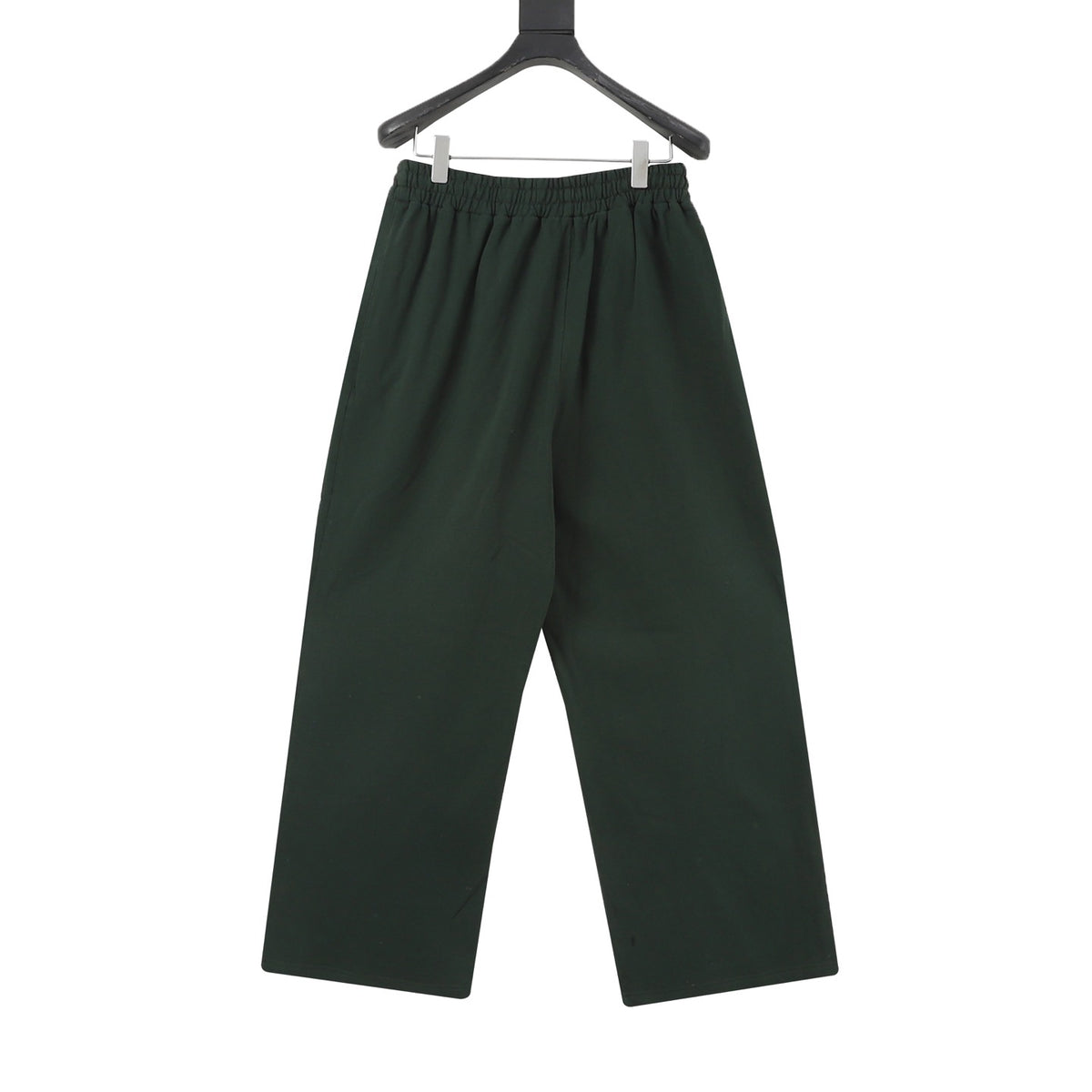 Acne Studios Women's Men's Dark Green Logo Wide-Leg Sweatpants
